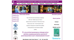 Desktop Screenshot of konference.angio.cz